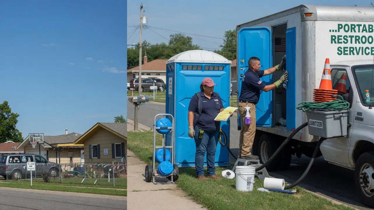 Portable Toilet Rental in Hendersonville, TN near me